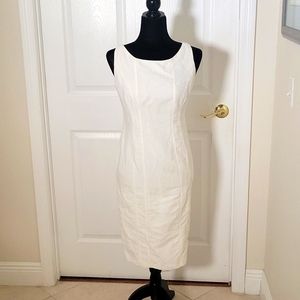 Armani Collezoni white midi dress size EU42